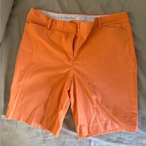 Talbots Perfect Orange Shorts